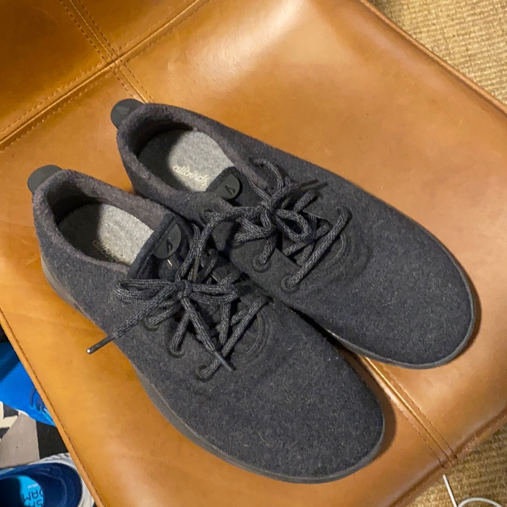 Allbirds Merino wool charcoal sneakers